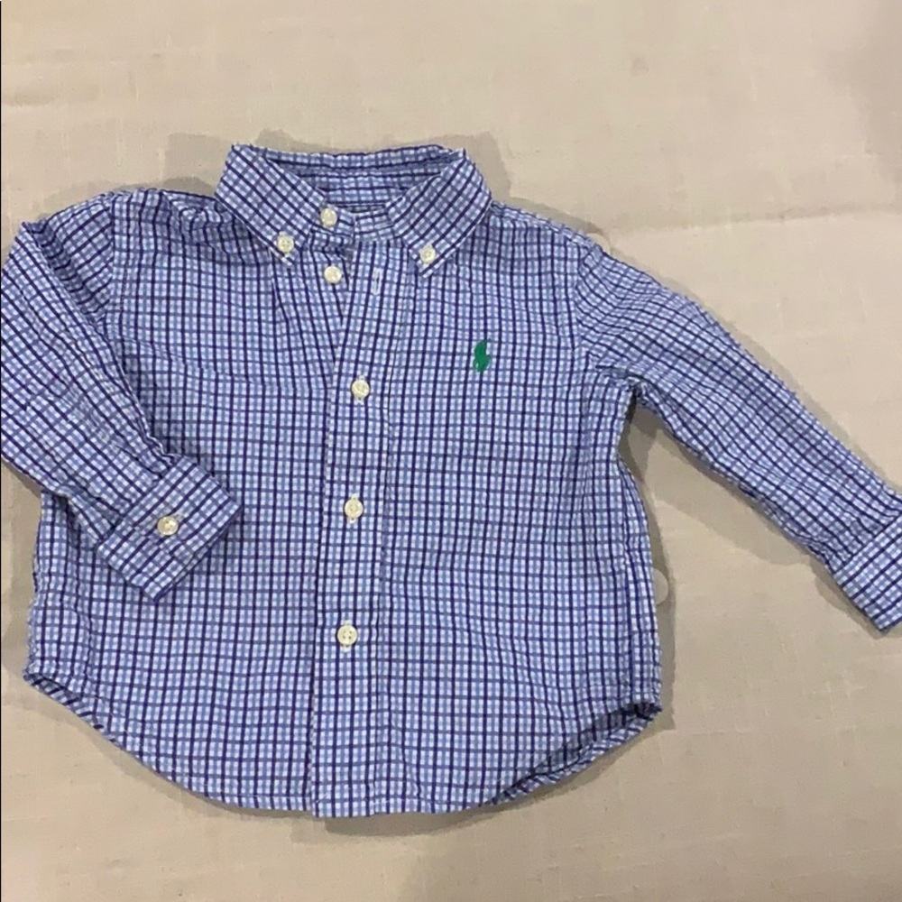 Ralph Lauren toddler button down, 12 months
